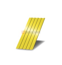 Профнастил С18 окрашенный с нестандартной шириной 0,5 м толщина 0,4