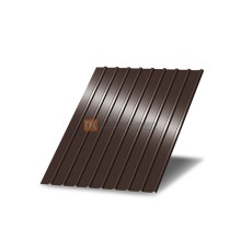 Профнастил С18 окрашенный с нестандартной шириной 0,9 м толщина 0,7