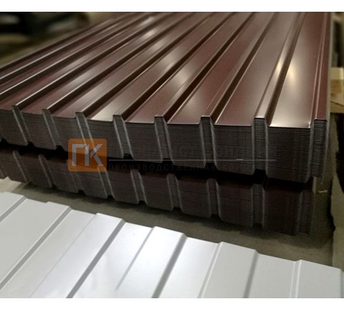 Профнастил С18 окрашенный с нестандартной шириной 0,6 м толщина 0,6