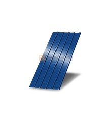 Профнастил С18 окрашенный с нестандартной шириной 0,5 м толщина 0,55