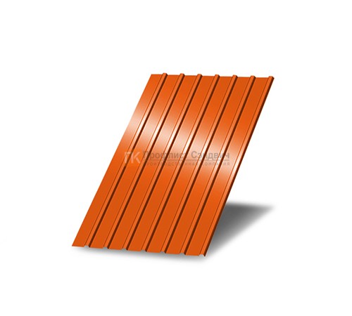 Профнастил С18 окрашенный с нестандартной шириной 0,7 м толщина 0,45