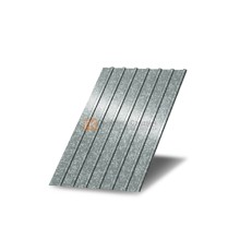 Профнастил С18 оцинкованный с нестандартной шириной 0,7 м толщина 0,35