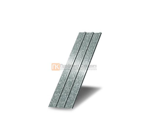 Профнастил С18 оцинкованный с нестандартной шириной 0,3 м толщина 0,6