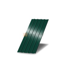 Профнастил С18 окрашенный с нестандартной шириной 0,5 м толщина 0,6