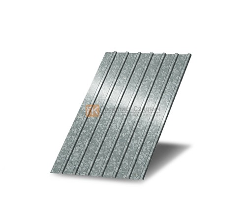 Профнастил С18 оцинкованный с нестандартной шириной 0,7 м толщина 0,4