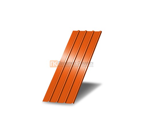 Профнастил С18 окрашенный с нестандартной шириной 0,4 м толщина 0,45