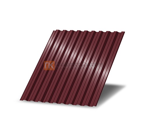 Профнастил С21 окрашенный с нестандартной шириной 1 м толщина 0,5