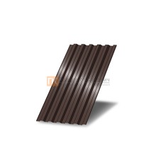 Профнастил С21 окрашенный с нестандартной шириной 0,6 м толщина 0,7