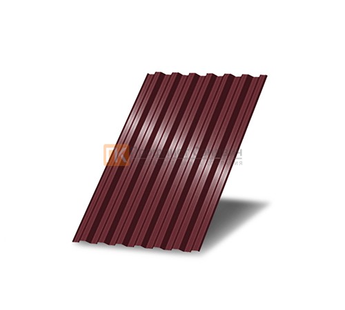 Профнастил С21 окрашенный с нестандартной шириной 0,7 м толщина 0,5