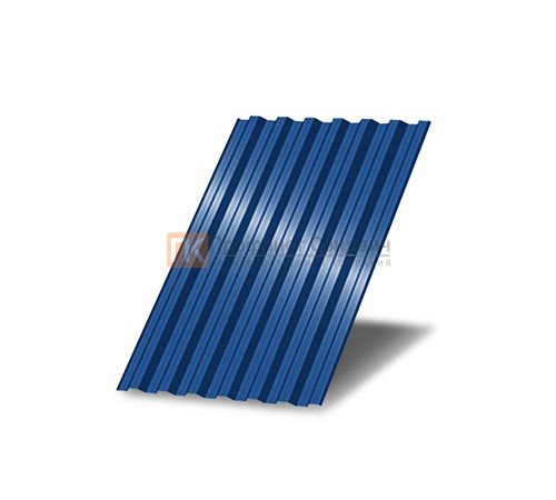 Профнастил С21 окрашенный с нестандартной шириной 0,7 м толщина 0,55