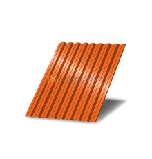 Профнастил С21 окрашенный с нестандартной шириной 0,9 м толщина 0,45