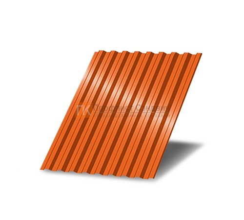 Профнастил С21 окрашенный с нестандартной шириной 0,9 м толщина 0,45