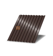 Профнастил С21 окрашенный с нестандартной шириной 1 м толщина 0,7