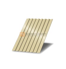 Профнастил С21 окрашенный с нестандартной шириной 0,8 м толщина 0,35