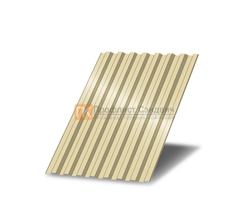 Профнастил С21 окрашенный с нестандартной шириной 0,8 м толщина 0,35