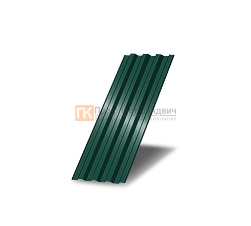 Профнастил С21 окрашенный с нестандартной шириной 0,4 м толщина 0,6