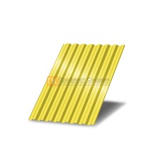 Профнастил С21 окрашенный с нестандартной шириной 0,8 м толщина 0,4