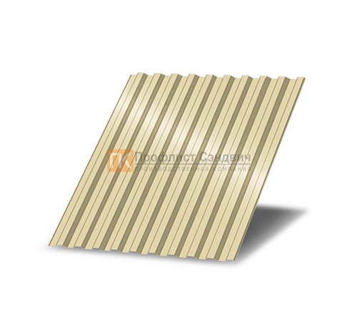 Профнастил С21 окрашенный с нестандартной шириной 1 м толщина 0,35