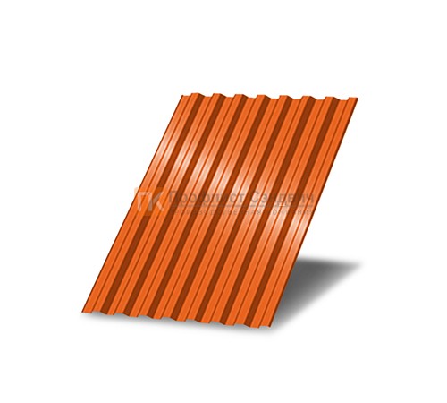 Профнастил С21 окрашенный с нестандартной шириной 0,8 м толщина 0,45