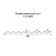 Профнастил С21 окрашенный с нестандартной шириной 0,9 м толщина 0,65