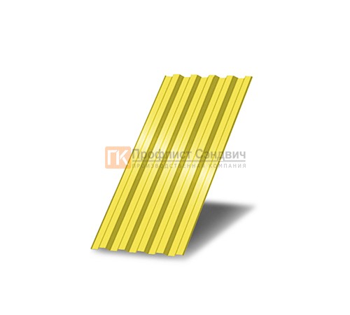 Профнастил С21 окрашенный с нестандартной шириной 0,5 м толщина 0,4