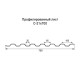 Профнастил С21 оцинкованный с нестандартной шириной 0,7 м толщина 0,7