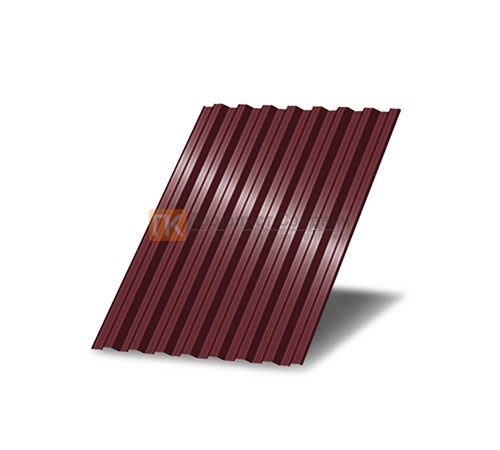 Профнастил С21 окрашенный с нестандартной шириной 0,8 м толщина 0,5