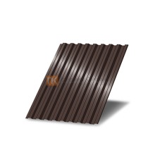 Профнастил С21 окрашенный с нестандартной шириной 0,9 м толщина 0,7