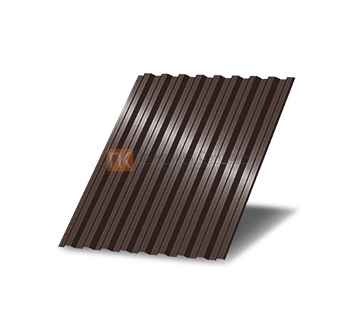 Профнастил С21 окрашенный с нестандартной шириной 0,9 м толщина 0,7