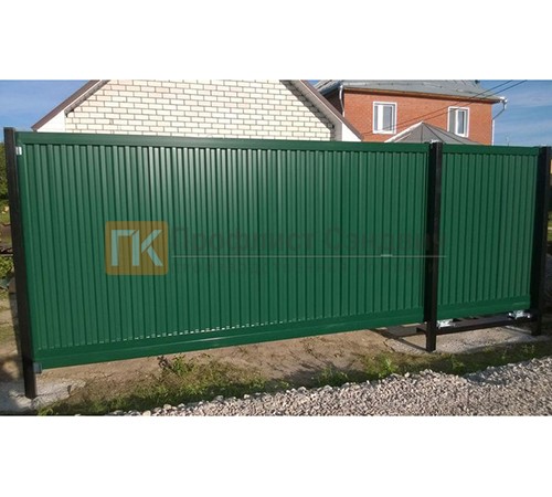 Профнастил С21 окрашенный с нестандартной шириной 0,4 м толщина 0,7