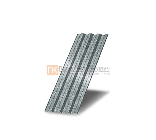 Профнастил С21 оцинкованный с нестандартной шириной 0,4 м толщина 0,65