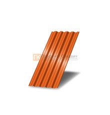 Профнастил С21 окрашенный с нестандартной шириной 0,5 м толщина 0,45