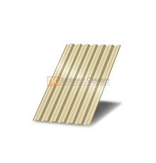 Профнастил С21 окрашенный с нестандартной шириной 0,7 м толщина 0,35