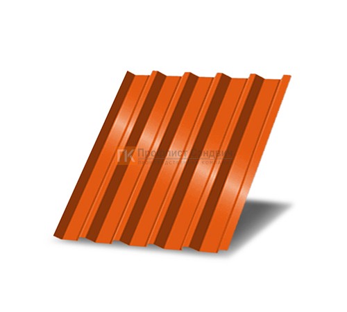 Профнастил С44 окрашенный с нестандартной шириной 1 м толщина 0,45