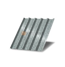 Профнастил С44 оцинкованный с нестандартной шириной 1 м толщина 0,35