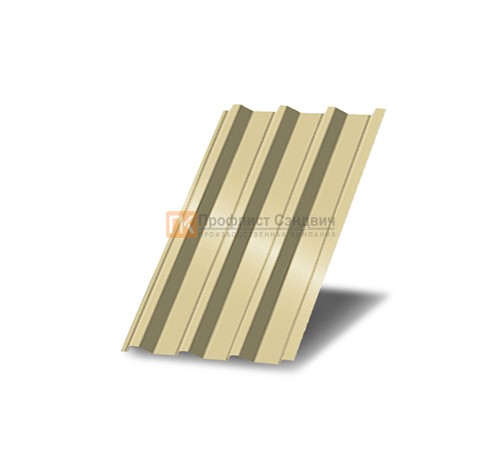 Профнастил С44 окрашенный с нестандартной шириной 0,7 м толщина 0,35