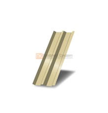 Профнастил С44 окрашенный с нестандартной шириной 0,4 м толщина 0,35