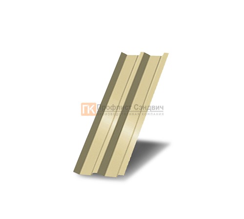 Профнастил С44 окрашенный с нестандартной шириной 0,4 м толщина 0,35