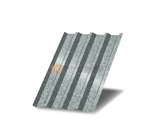 Профнастил С44 оцинкованный с нестандартной шириной 0,8 м толщина 0,55