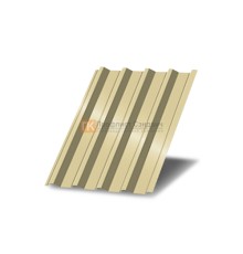 Профнастил С44 окрашенный с нестандартной шириной 0,9 м толщина 0,35