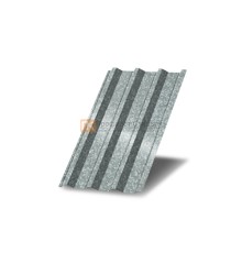 Профнастил С44 оцинкованный с нестандартной шириной 0,7 м толщина 0,4