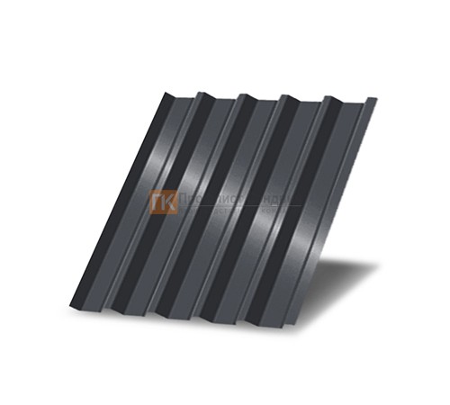 Профнастил С44 окрашенный с нестандартной шириной 1 м толщина 0,65