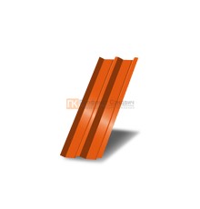 Профнастил С44 окрашенный с нестандартной шириной 0,4 м толщина 0,45