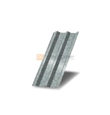 Профнастил С44 оцинкованный с нестандартной шириной 0,5 м толщина 0,65