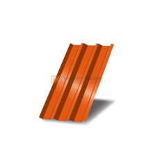 Профнастил С44 окрашенный с нестандартной шириной 0,6 м толщина 0,45