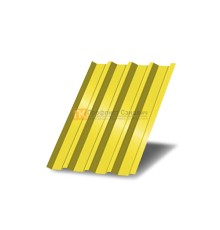 Профнастил С44 окрашенный с нестандартной шириной 0,8 м толщина 0,4