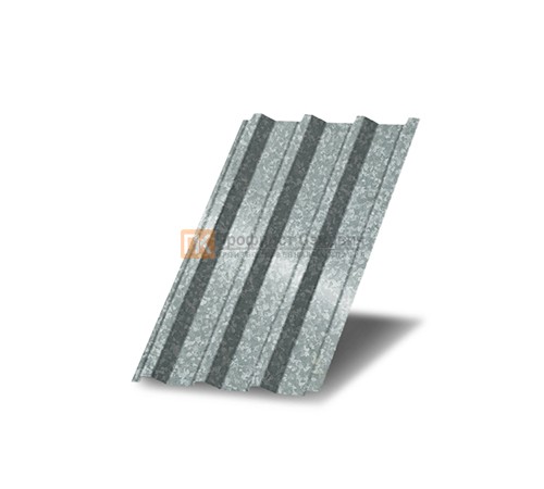 Профнастил С44 оцинкованный с нестандартной шириной 0,7 м толщина 0,65