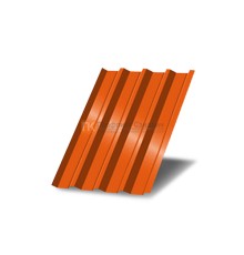 Профнастил С44 окрашенный с нестандартной шириной 0,8 м толщина 0,45