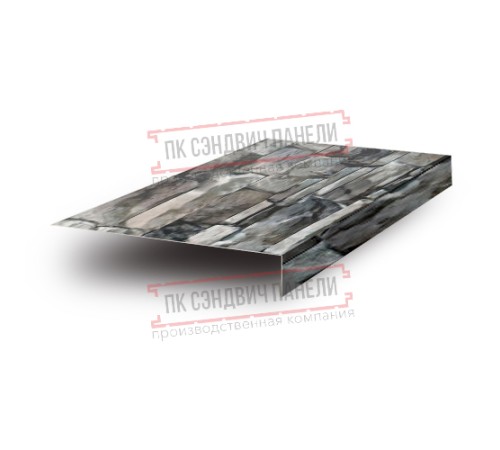 Планка карнизного свеса 200х30х2000 ECOSTEEL-БелыйКамень-0.5 Планка карнизного свеса 200х30х2000 ECOSTEEL-БелыйКамень-0.5