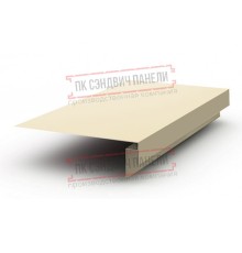Планка карнизного свеса сложная 250х50х2000 ПЭ-1015-0.45